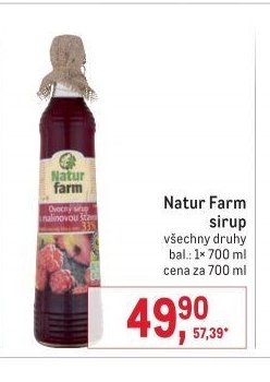 Natur Farm sirup