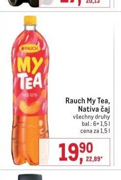Rauch My Tea, Nativa čaj