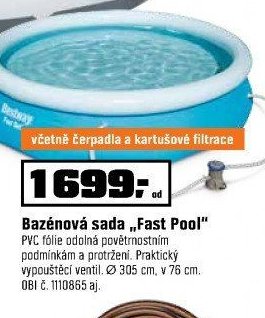 Bazénová sada „Fast Pool“