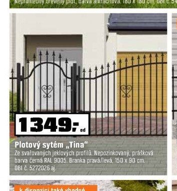 Plotový sytém „Tina“