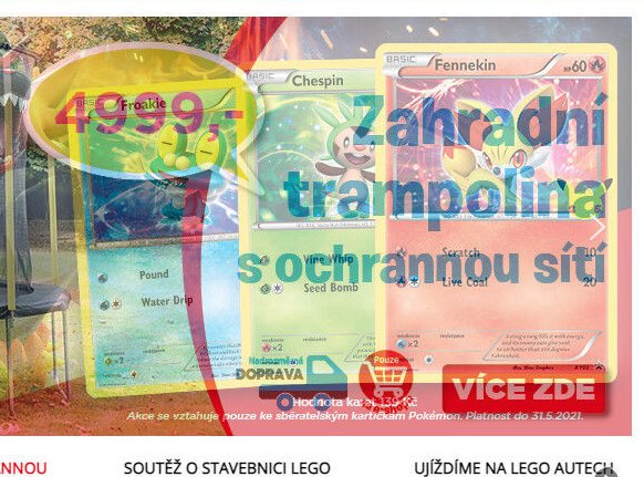 Zahradní trampolína s ochrannou sítí