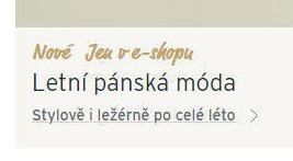 Letní pánská móda