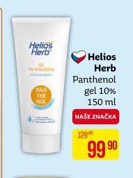 Helios Herb Panthenol gel 10%, 150 ml