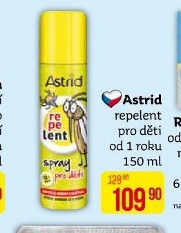 Astrid repelent pro děti od 1 roku 150 ml