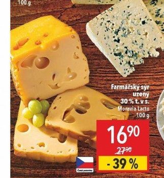 Farmářský sýr uzený