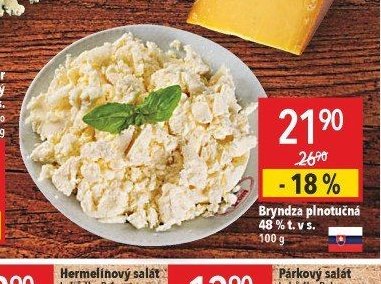 Bryndza plnotučná