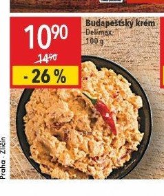 Budapešťský krém Delimax