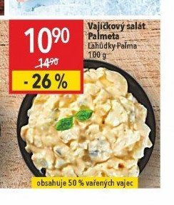 Vajíčkový salát Palmeta