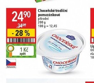 Choceňské tradiční pomazánkové