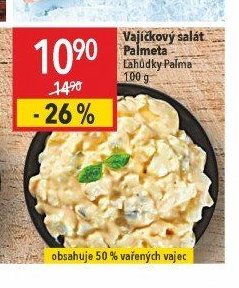 Vajíčkový salát Palmeta