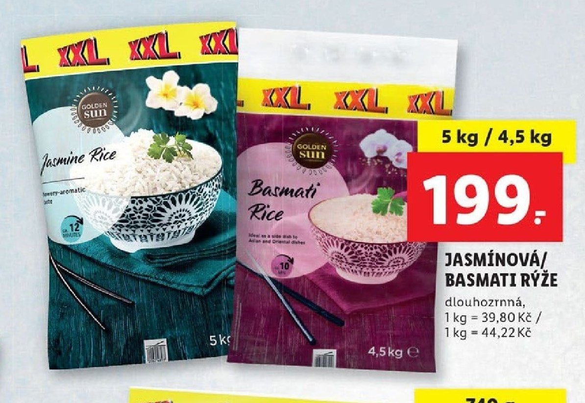 Jasmínová / Basmati rýže