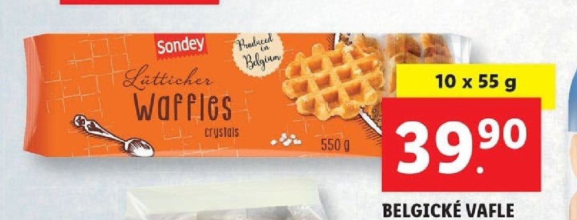 Belgické vafle