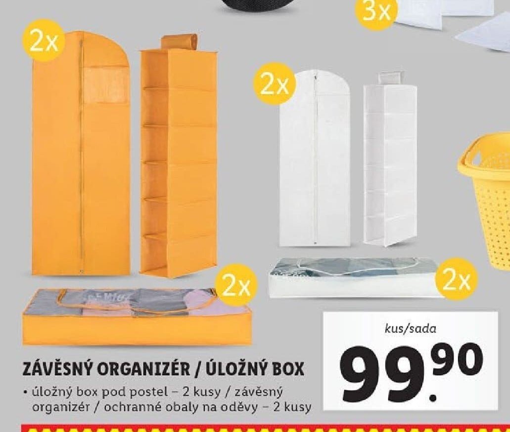 ZÁVĚSNÝ ORGANIZÉR / ÚLOŽNÝ BOX