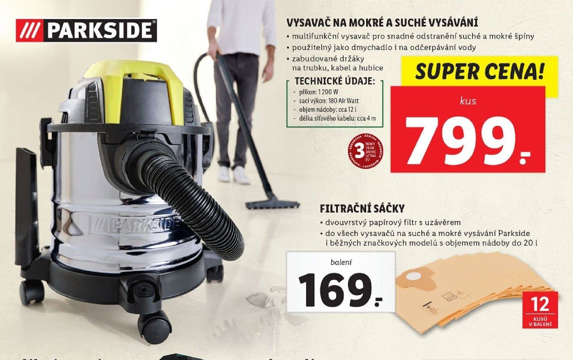 Vysavač na mokré a suché vysávání