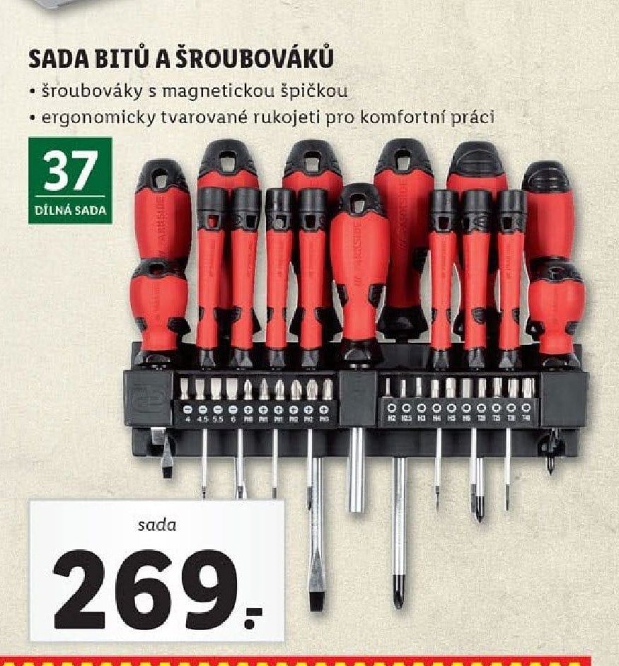 Sada bitů a šroubováků
