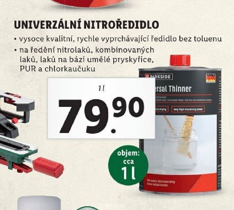 Univerzální nitroředidlo