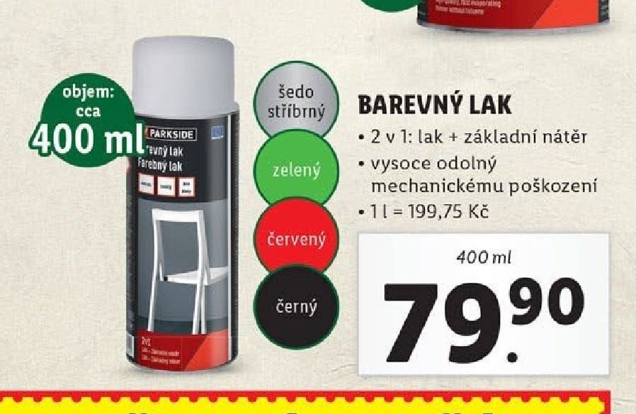 Barevný lak