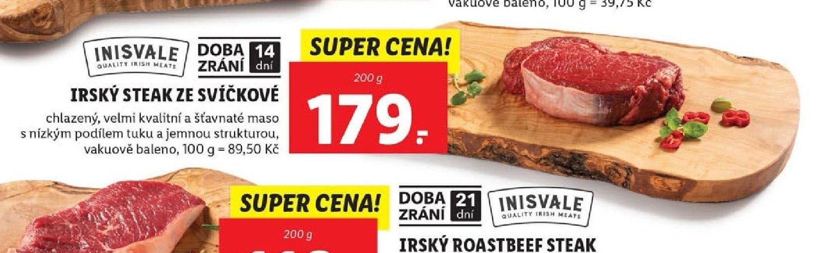 IRSKÝ STEAK ZE SVÍČKOVÉ