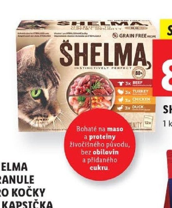 Shelma granule pro kočky