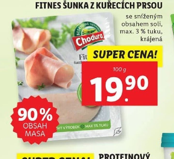Fitnes šunka z kuřecích prsou