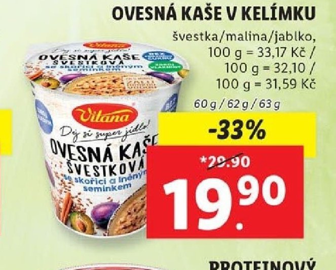 Ovesná kaše v kelímku