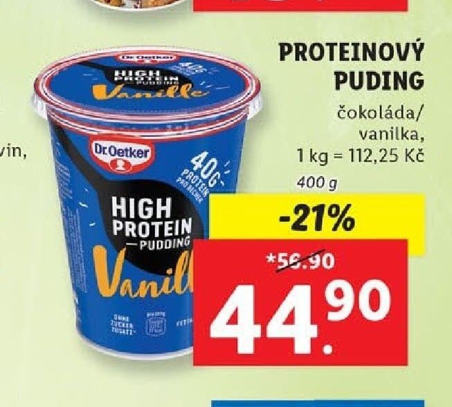 Proteinový puding