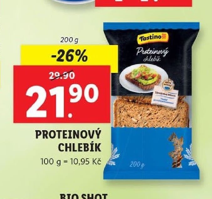 Proteinový chlebík
