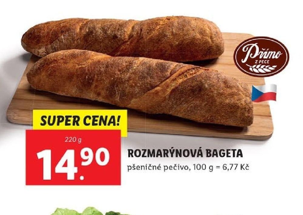 ROZMARÝNOVÁ BAGETA