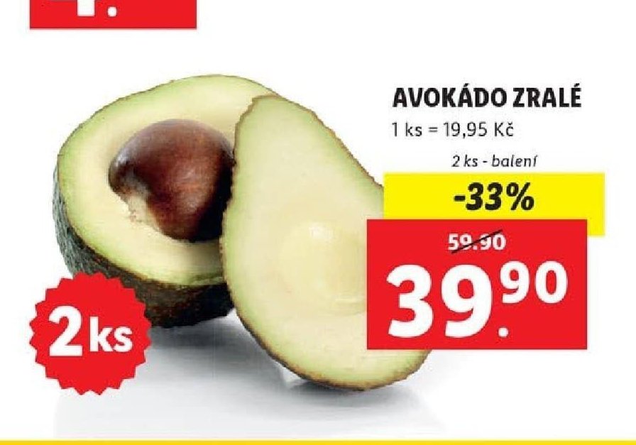 AVOKÁDO ZRALÉ