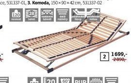 Polohovatelný lamelový rošt ASKO Multiflex