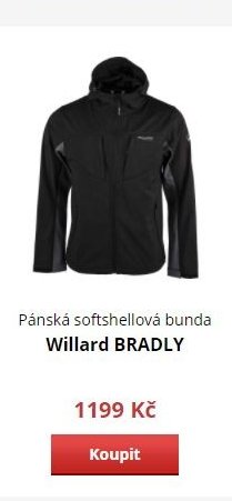 Pánská softshellová bunda Willard BRADLY
