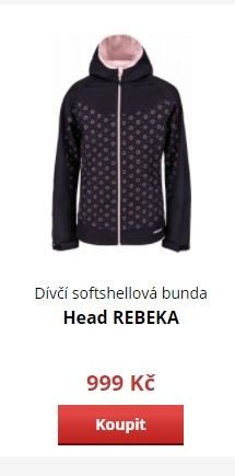 Dívčí softshellová bunda Head REBEKA