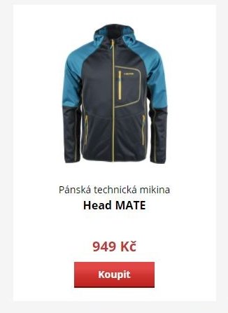 Pánská technická mikina Head MATE