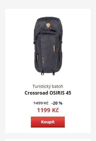 Turistický batoh Crossroad OSIRIS 45