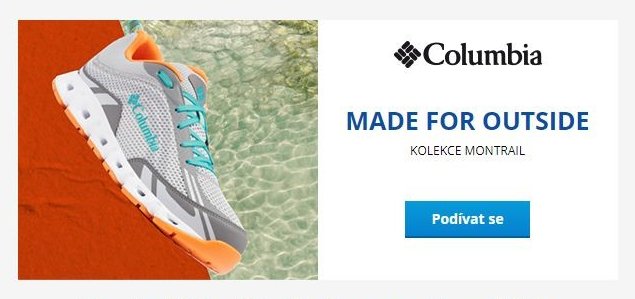 Columbia outdoorová obuv