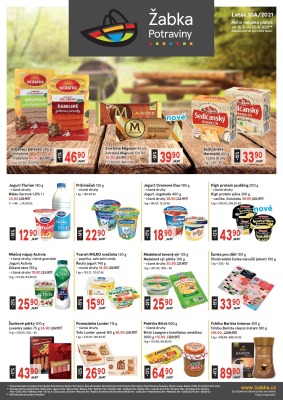 akční leták Žabka 12.5.2021-25.5.2021