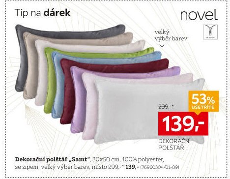 Dekorační polštář