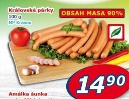 Párky královské Krásno