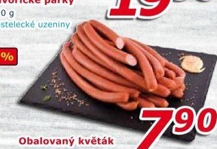 Párky javořické Kostelecké uzeniny