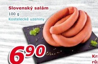 Salám slovenský točený Kostelecké uzeniny