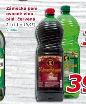 Víno stolní Zámecká paní