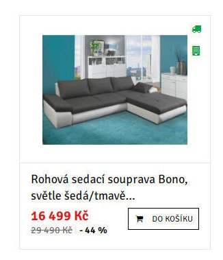 Rohová sedací souprava Bono, světle šedá/tmavě... - ASKO akcniletaky.com