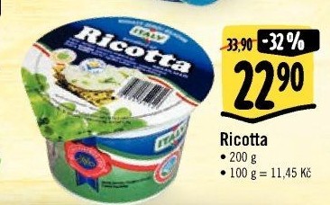 Sýr Ricotta Italy - Albert akcniletaky.com