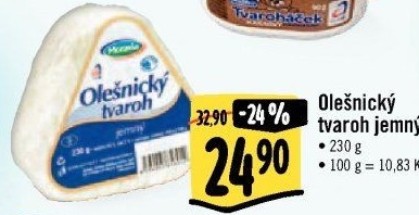 Tvaroh jemný Olešnický Moravia