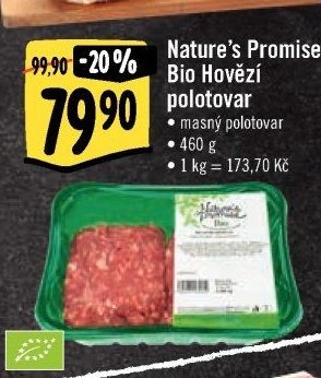Nature’s Promise Bio Hovězí polotovar