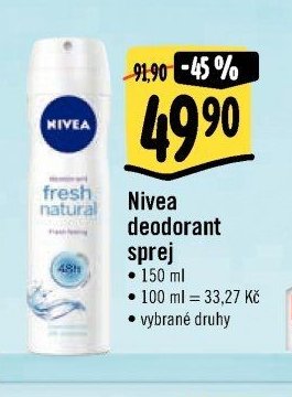 Nivea deodorant sprej