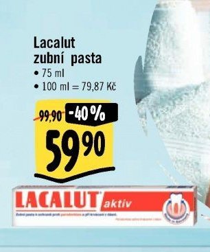 Lacalut zubní pasta
