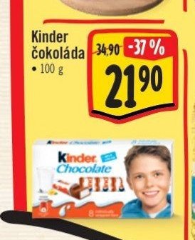 Kinder čokoláda