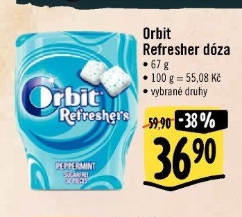 Orbit Refresher dóza