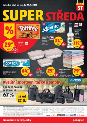 akční leták Penny Market 20.5.2021-26.5.2021